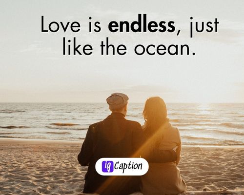 Couple Beach Quotes for Instagram