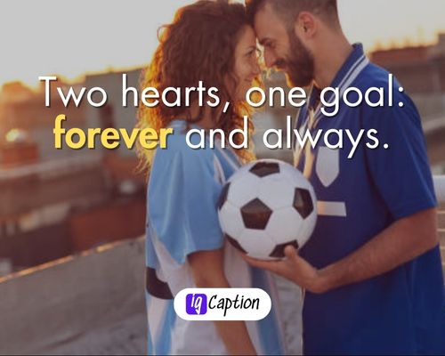 Football Instagram Quotes for Couples