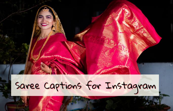Top 100+ Saree Captions for Instagram
